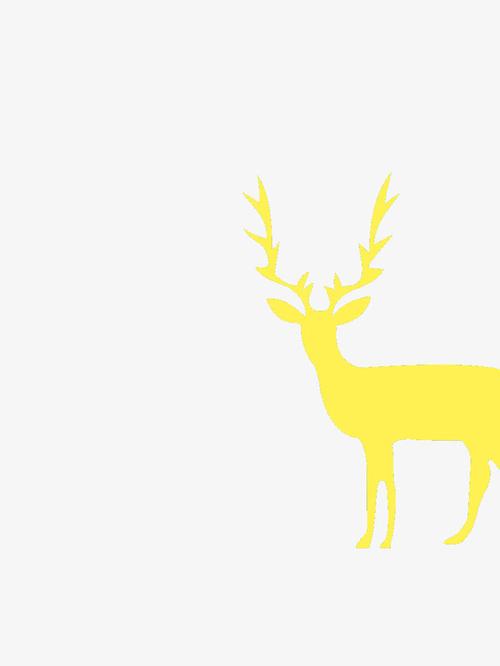 黄色的鹿代表什么意思？-图2